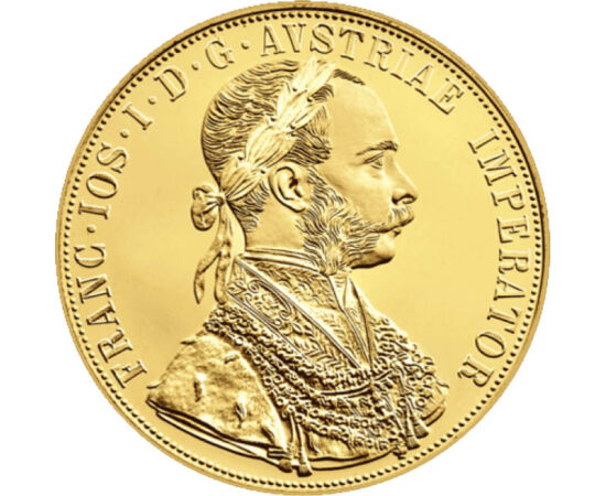  4 dukát, Ferenc József, arany, Osztrák-Magyar Monarchia
