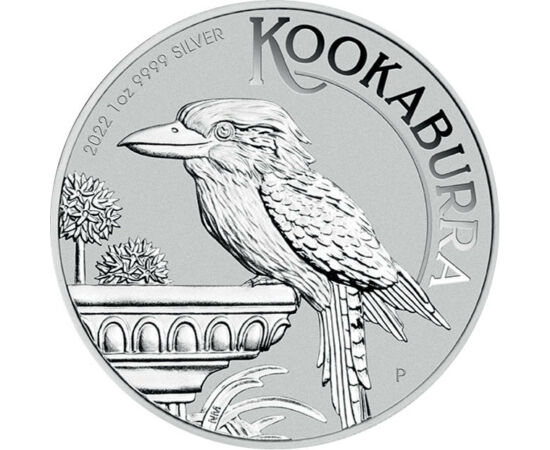 1 dollár, Kookaburra, , színsúly, Ag 9999, 31,1 g, Ausztrália, 2022