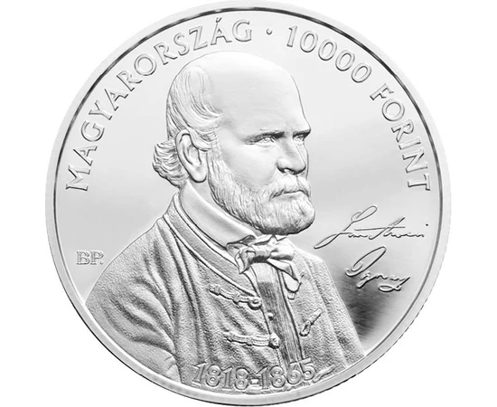  10000 forint,Semmelweis200év,ez,2018, Magyarország