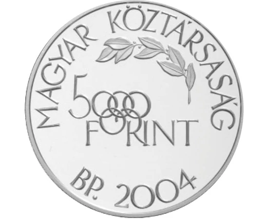  5000 Ft Olimpia Athén 2004 (vf.) Magyar Köztársaság