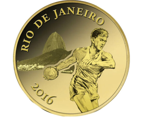  100 frank, Rio de Janeiro, Au, 2016, Kongó