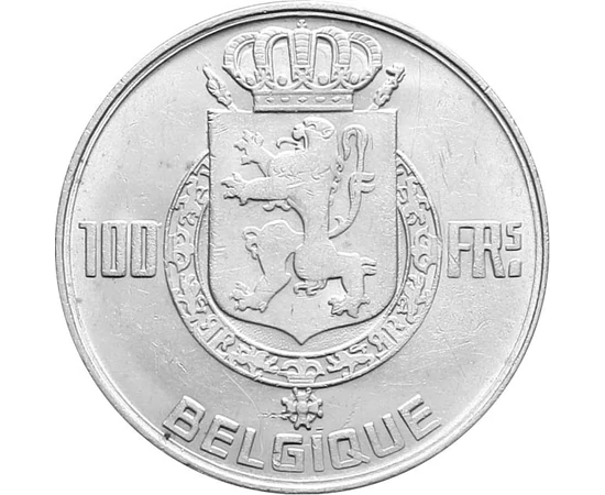  100 frankBelga királyokAg1948-54 Belgium