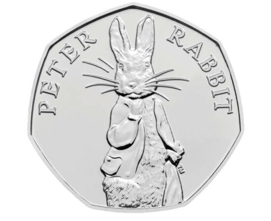  50 penny, Nyúl Péter 2019, Nagy-Britannia