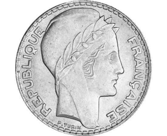  10 frank, Marianne, ezüst, Franciaország