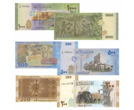 50, 100, 200, 500, 1000 font, , 0, 0, Szíria, 2009-2013