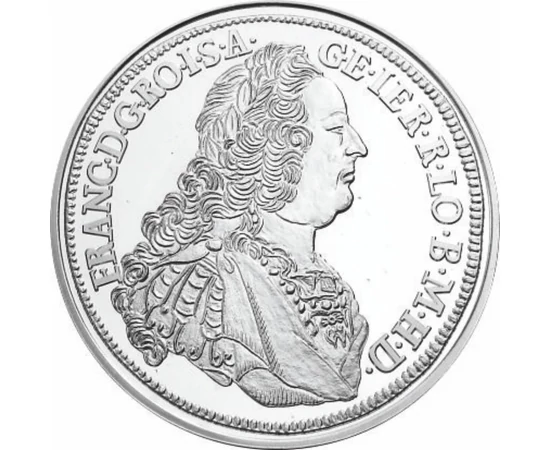 Lotharingiai Ferenc tallérja 1753, utánveret részaranyozva
