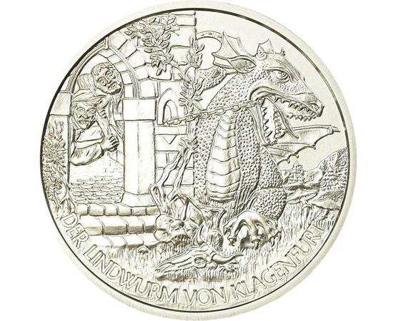  10 euró, Sárkány, ez, bliszter, 2011, Ausztria