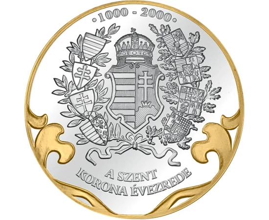 Szent István koronázása, érem, Magyarország