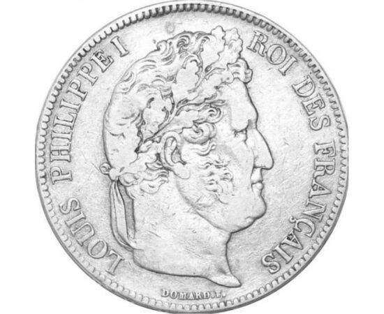  5 frank, I. Lajos Fülöp, 1831-1848, Franciaország
