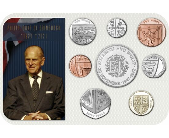 1, 2, 5, 10, 20, 25, 50 penny, 1 font, , 0, 0, Nagy-Britannia, 1972-2014