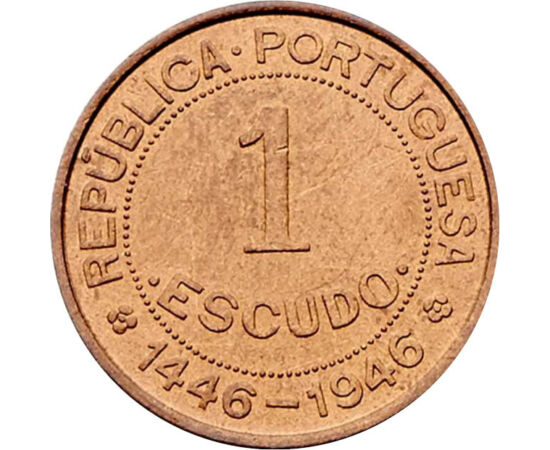  1 Escudo, Guinea Bissau 1946, Guinea-Bissau
