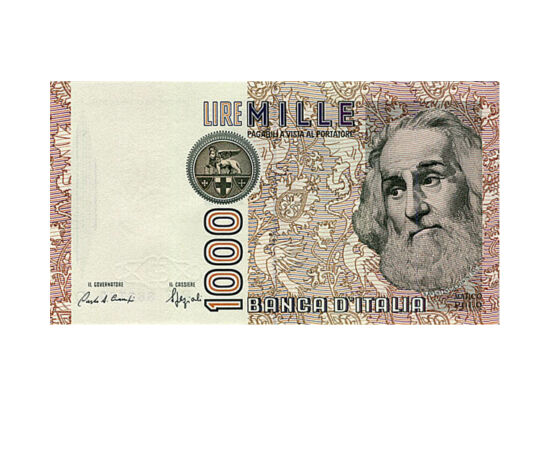 1000 líra, , bankjegy, 0, Olaszország, 1982
