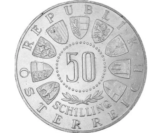 A/ 50 schilling Olimpia síugró Ausztria