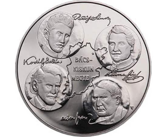 15000 forint Petőfi Sándor Katona József Móra Ferenc Kodály Zoltán Ag 925 40 g Magyarország 2022