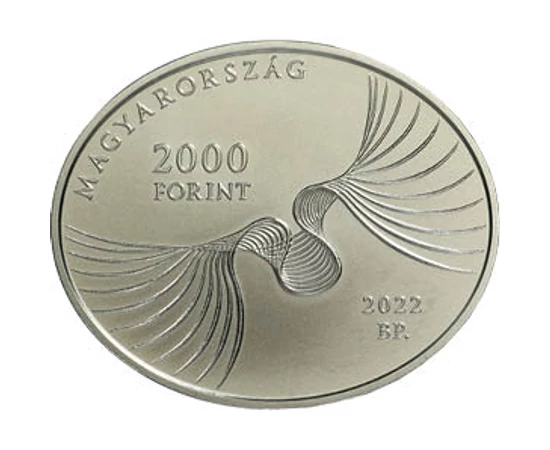 2000 forint Szárnyaló szabadság   CuNi 1030 g Magyarország 2022