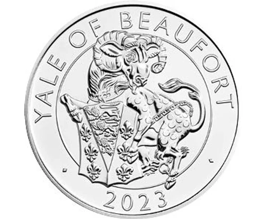 5 font, Yale fenevad címerrel, , CuNi, 28,28 g, Nagy-Britannia, 2023
