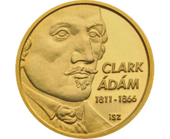  5000 forint, Clark Ádám, arany, 2011, Magyar Köztársaság