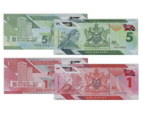 1, 5, 10, 20 dollár, , 0, 0, Trinidad és Tobago, 2020