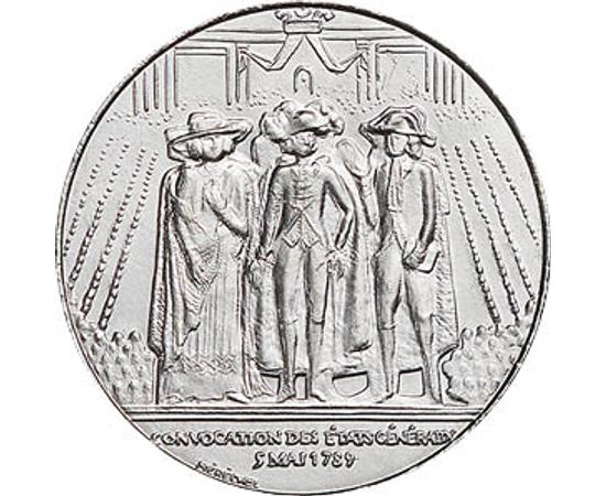 1 frank, Koszorú, , , Ni, 6 g, Franciaország, 1989