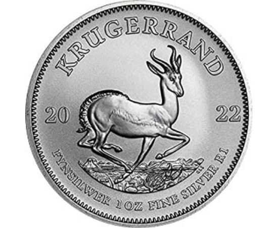 1 rand, Antilop, , Ag 999, 31,1 g, Dél-Afrikai Köztársaság, 2022