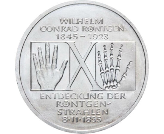  10 márka, Wilhelm Conrad Röntgen, Németország