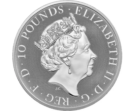 10 font II. Erzsébet  Ag 9999 311 g Nagy-Britannia 2023