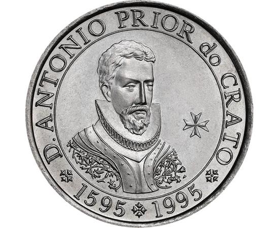 100 escudo, I. Antal portréja, , CuNi, 15 g, Portugália, 1995