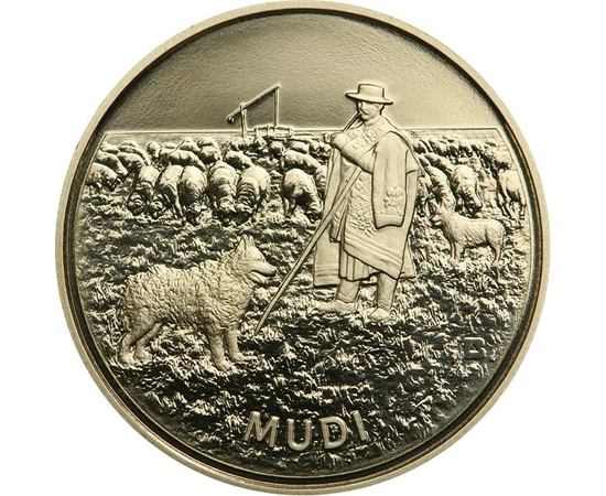 H/ 2000 Ft, Mudi - Pásztorkutya, 2022, Magyarország