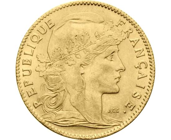  10 frank, Marianne, 1899-1914, Franciaország
