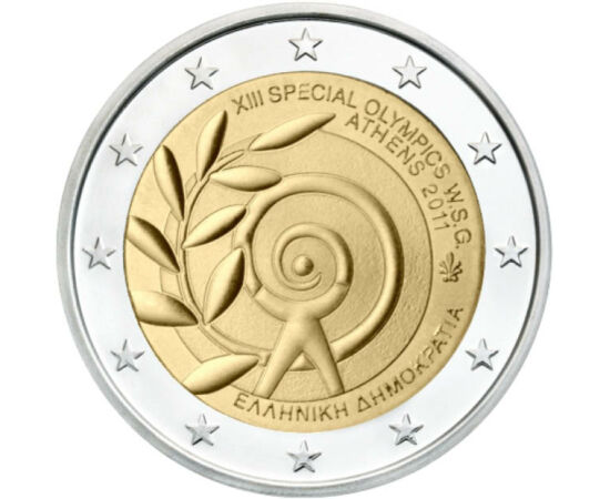  2 euró, Speciális Olimpia, 2011, Görögország
