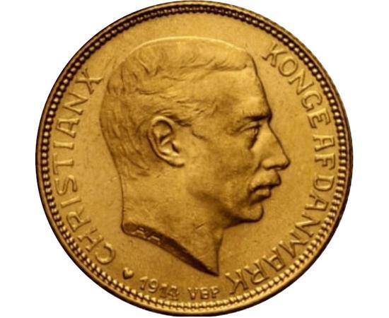  20 korona, X. Krisztián 1913-1931ar, Dánia