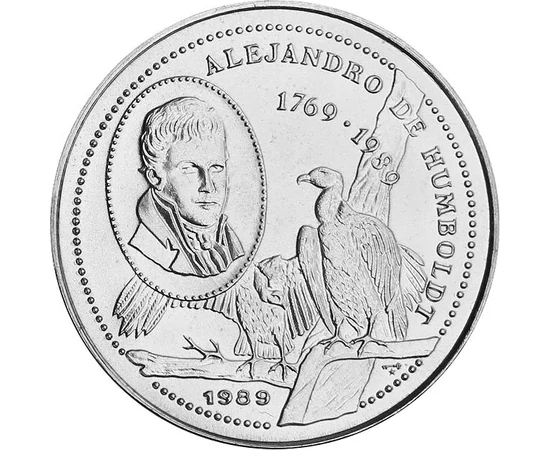  25 centavos, Humboldt, 1989, Kuba
