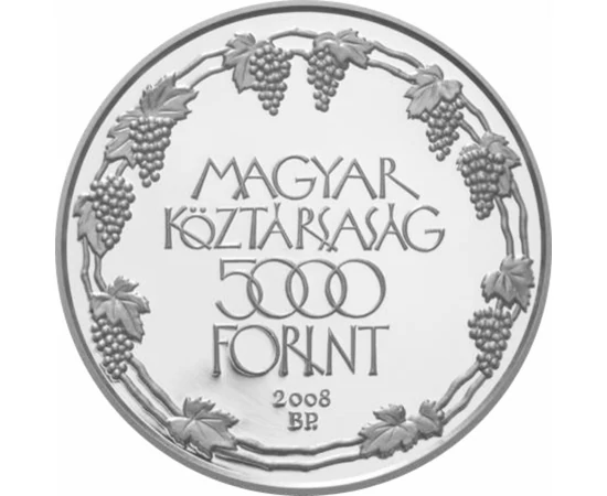  5000 Ft Tokaj ezüst tv 2008 Magyar Köztársaság