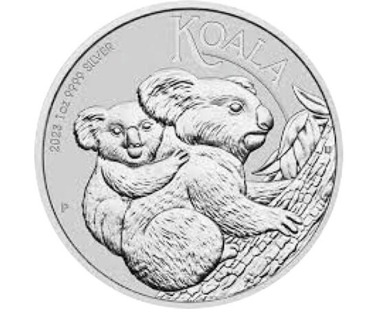 1 dollár, Koala, , Ag 9999, 31,1 g, Ausztrália, 2023