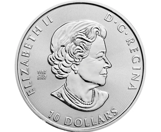 10 dollár II. Erzsébet  Ag 9999 622 g Kanada 2023