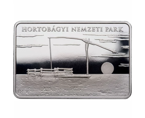 15000 forint Pusztai látkép gémeskút Ag 925 3146 g Magyarország 2023