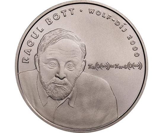 3000 forint, Raoul Bott portréja, CuNi, 12,5 g, Magyarország, 2023