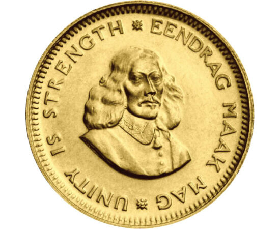  1 Rand, Van Riebeeck 1961-1983, Au, Dél-Afrikai Köztársaság