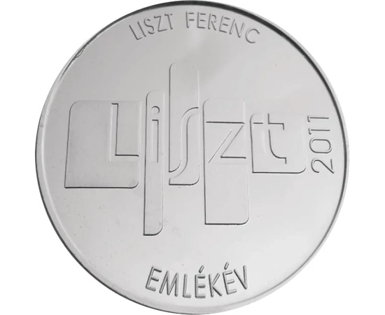 Liszt Ferenc, a keresztény gondolkodó, ezüstözött érem