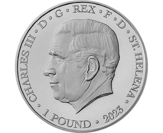 1 font III. Károly   Ag 999 311 g Szent Ilona 2023