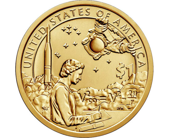  1 dollár, Nativ-U.S.Űr program,2019, USA