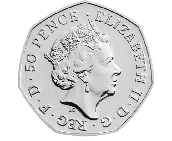  50 penny Brit választójog 100.évf. Nagy-Britannia