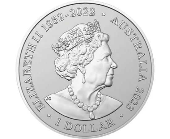 1 dollár II. Erzsébet   Ag 999 311 g Ausztrália 2023