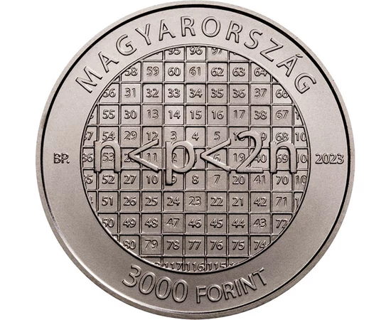3000 forint VAN TANÚSÍTVÁNY CuNi 125 g Magyarország 2023
