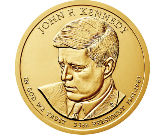  1 dollár, John F. Kennedy, 2015, USA