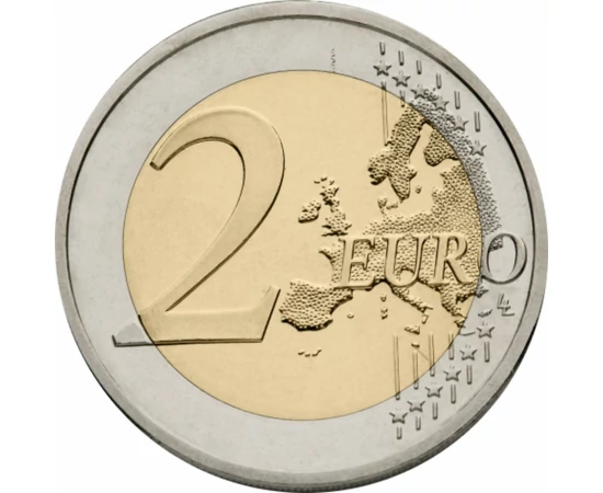 2 euró Európa térkép  CuNi 85 g Szlovákia 2023