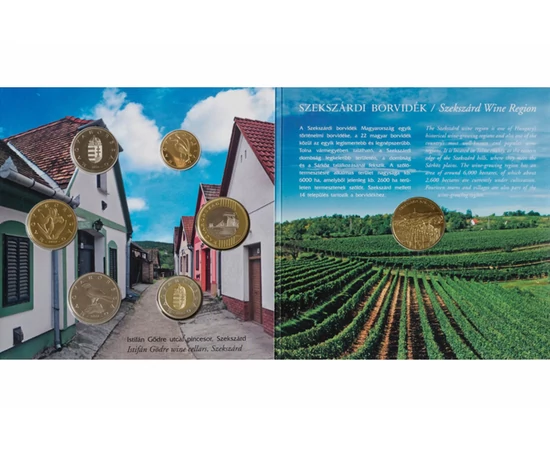5, 10, 20, 50, 100, 200 forint, , CuNi, 0, Magyarország, 2023