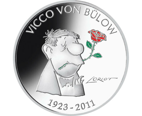 20 euró, Vicco von Bülow, , Ag 925, 18 g, Németország, 2023