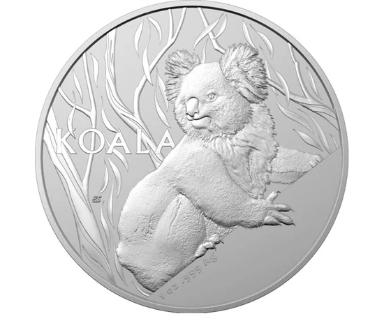 1 dollár, Koala, Ag 999, 31,1 g, Ausztrália, 2024