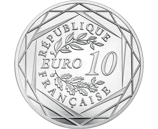  10 euró Notre Dame Ag 333 Franciaország